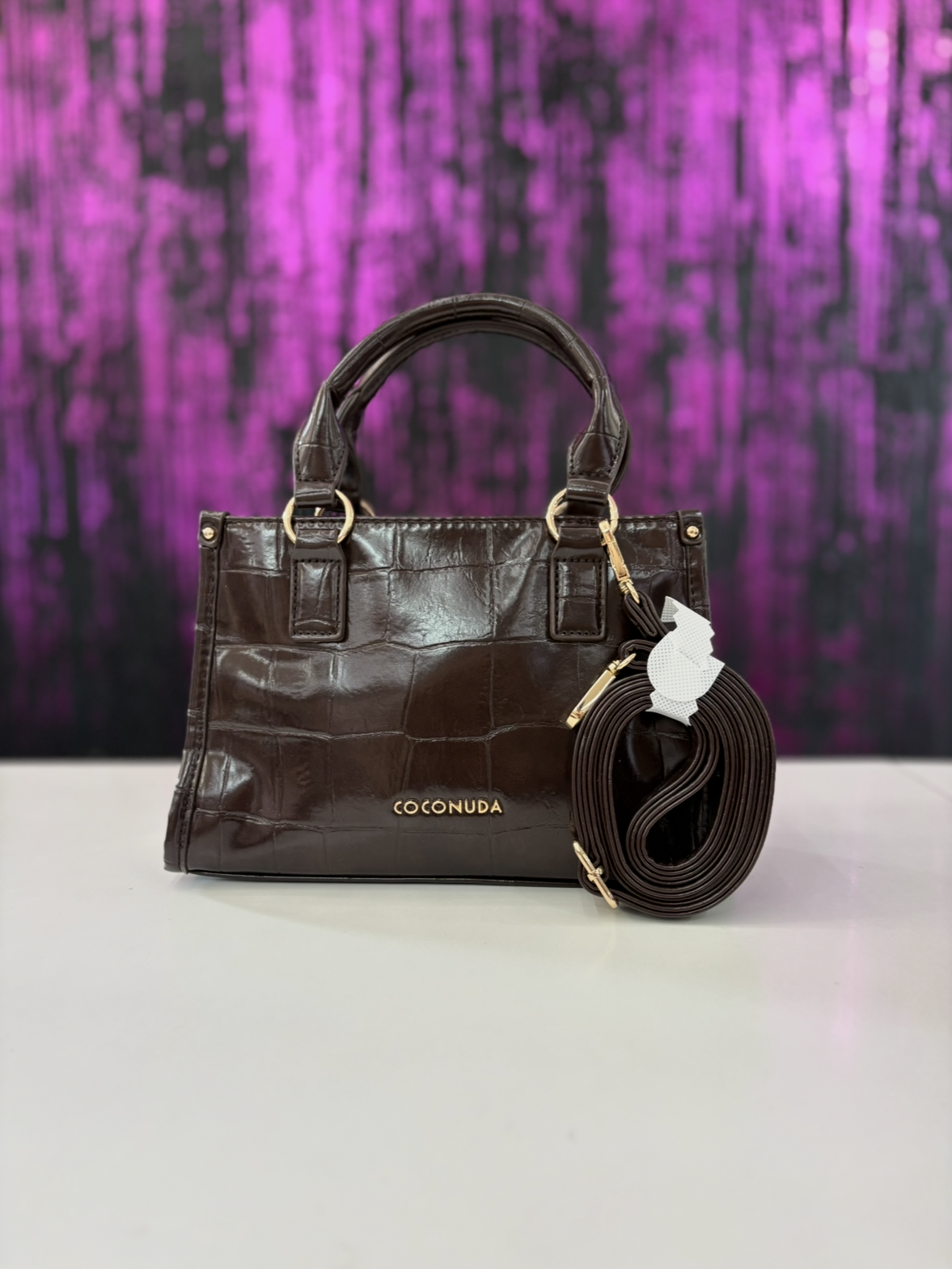Borsa Mod.croc coconuda