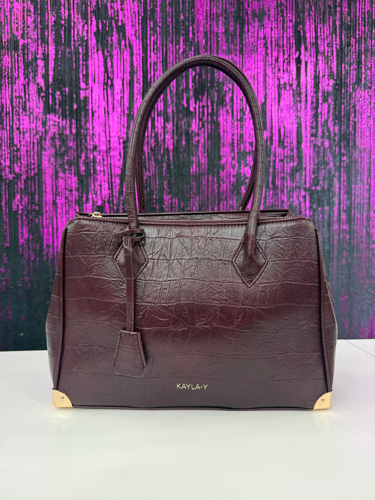 Borsa a mano bauletto Kayla-y