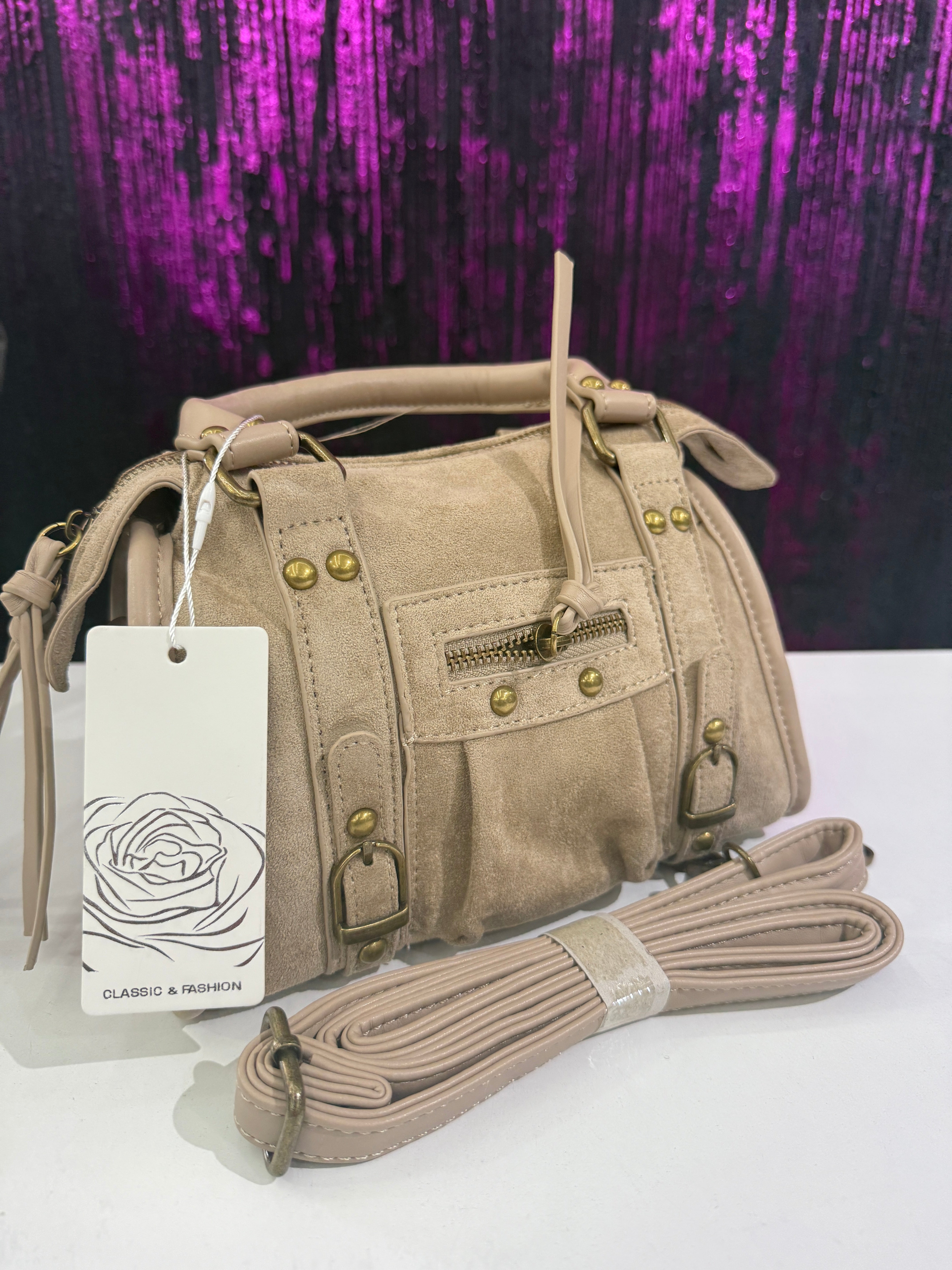 Borsa camoscio