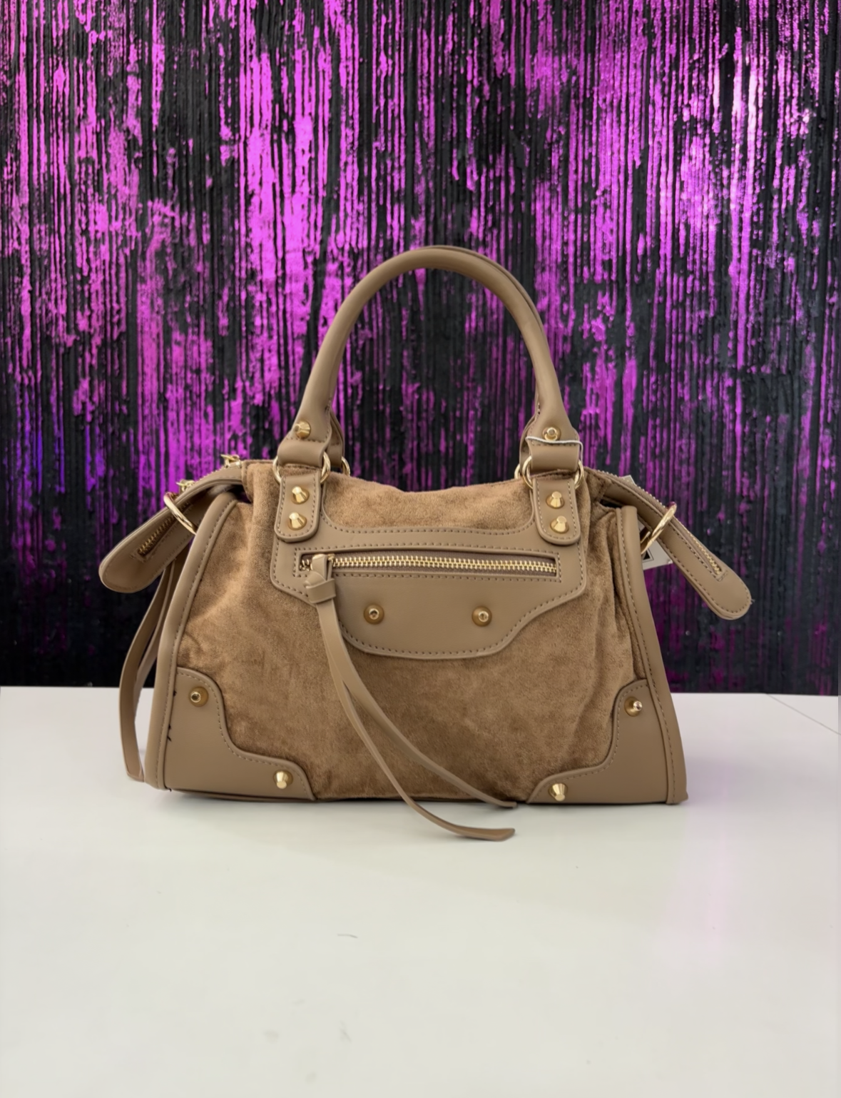 Borsa mod.bale camoscio