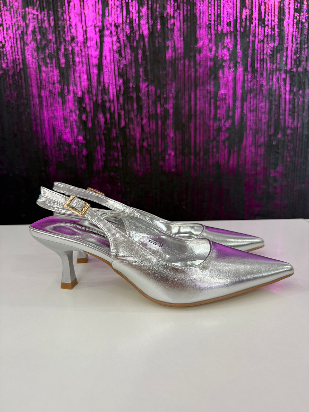 Slingback tacco 4