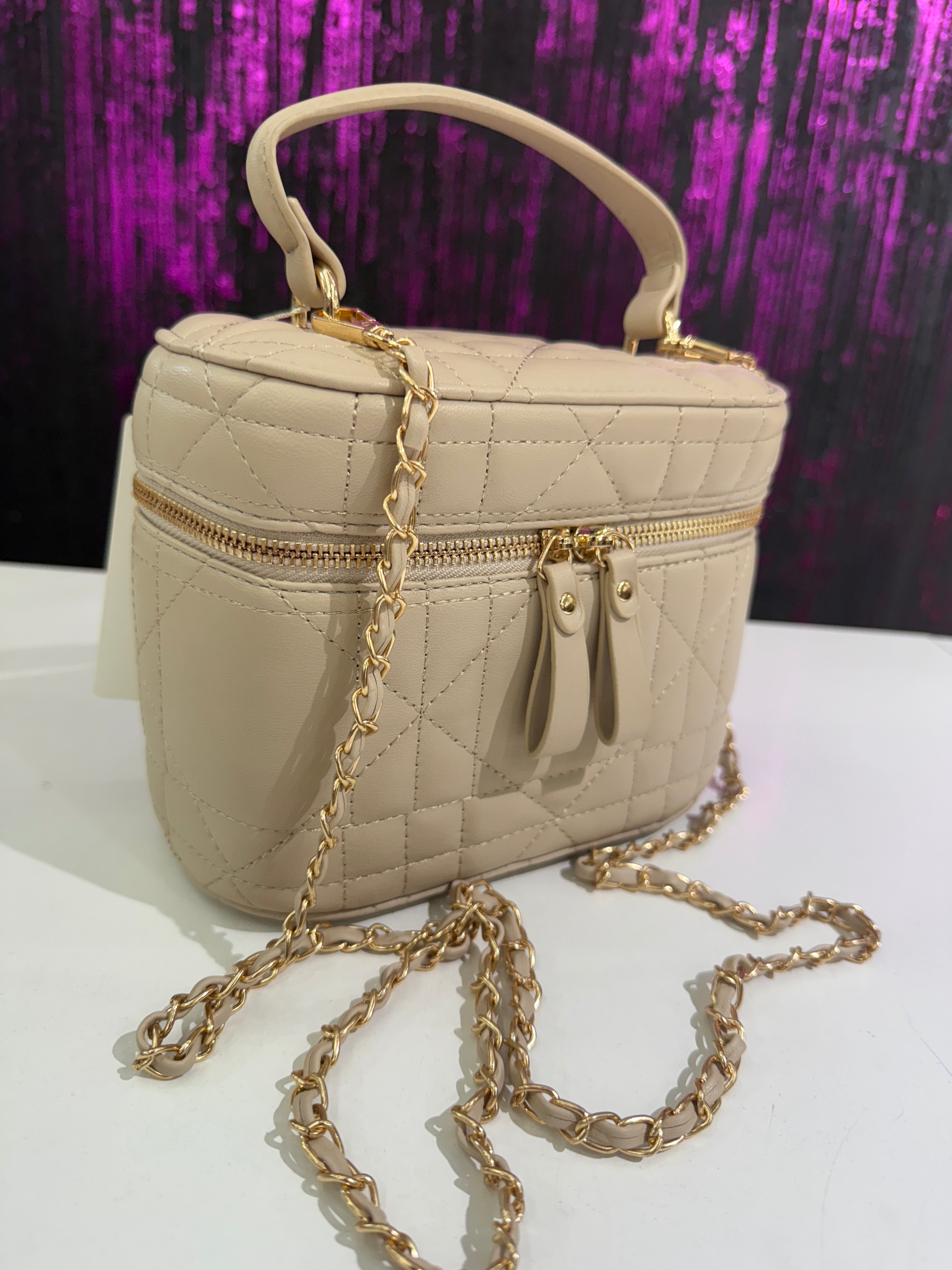 Borsa Vanity Trapuntata
