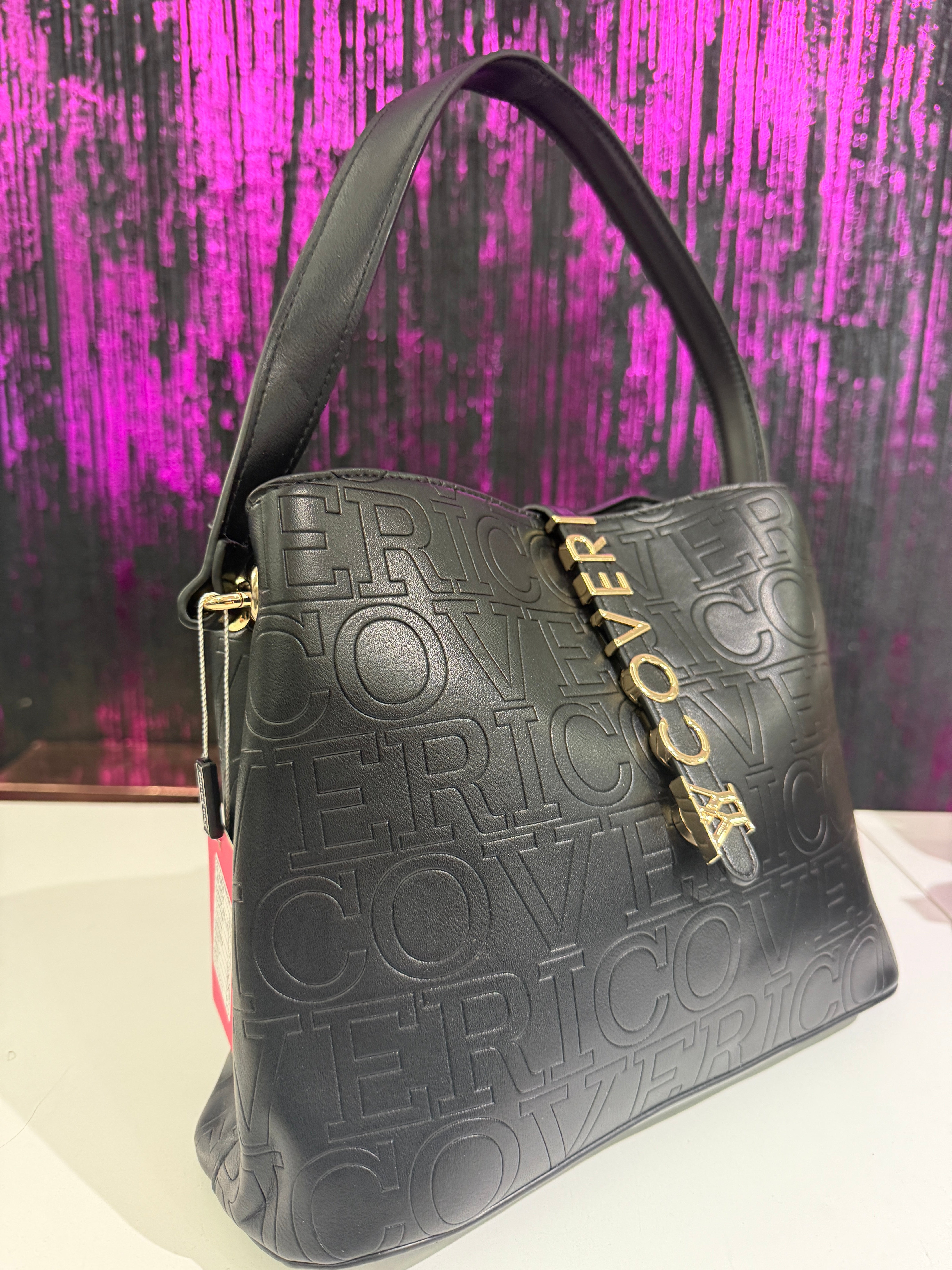 Borsa a spalla con tracolla Coveri