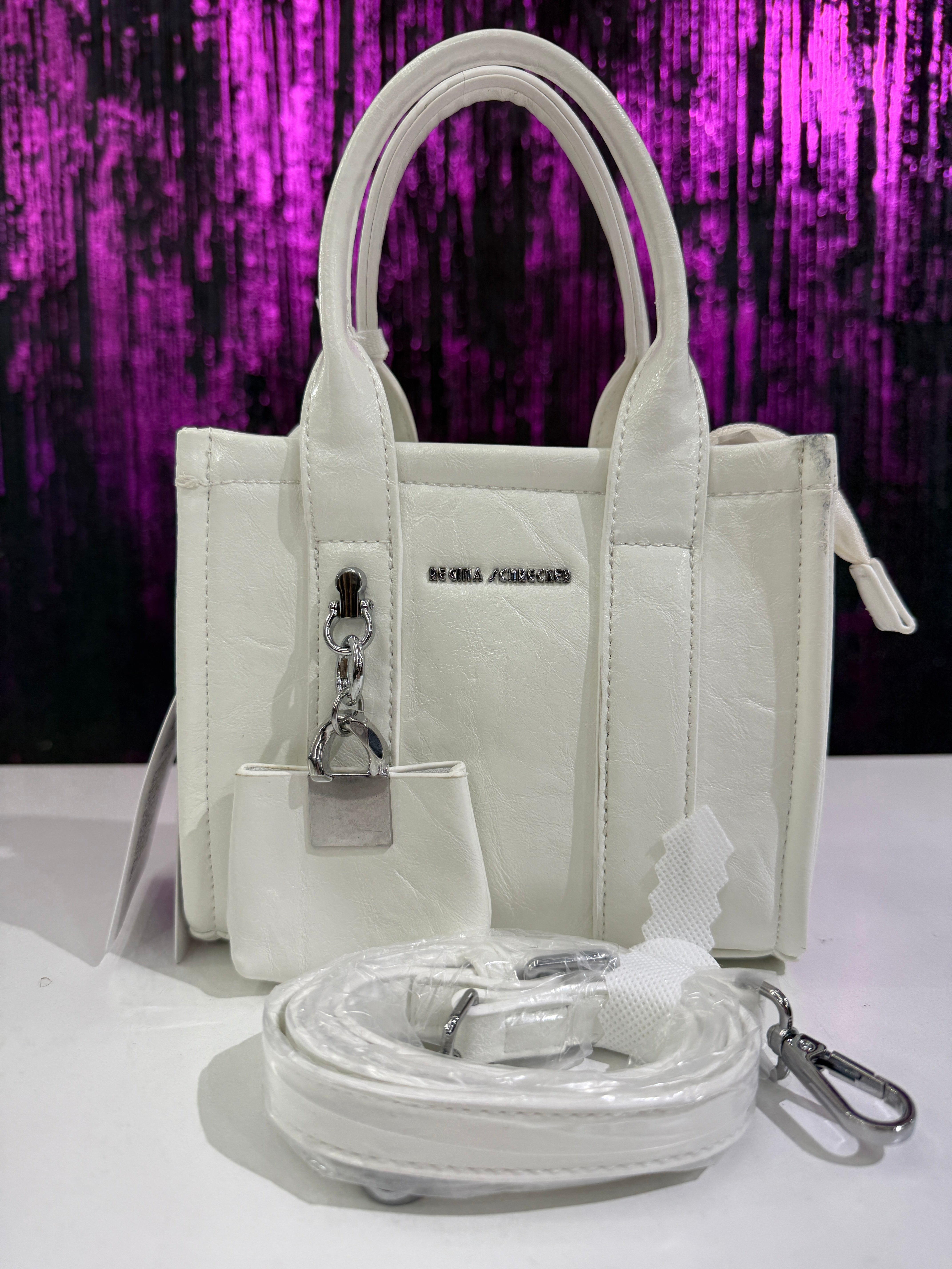 Borsa a Mano Regina Schrecker con charms