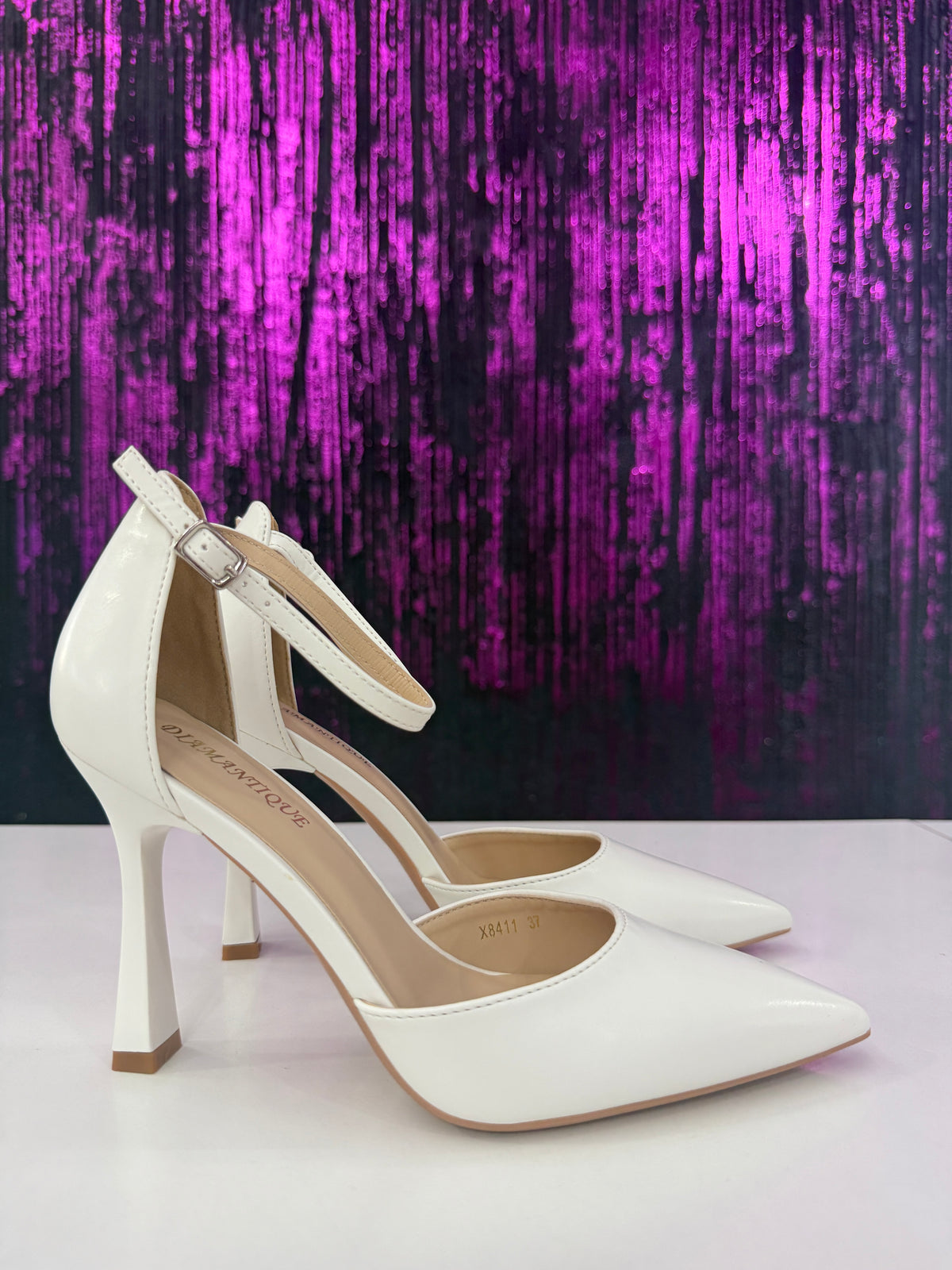 Slingback bianche