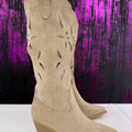 Camperos beige traforato