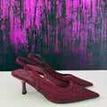 Slingback strass