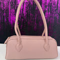 Bauletto in pelle con tracolla