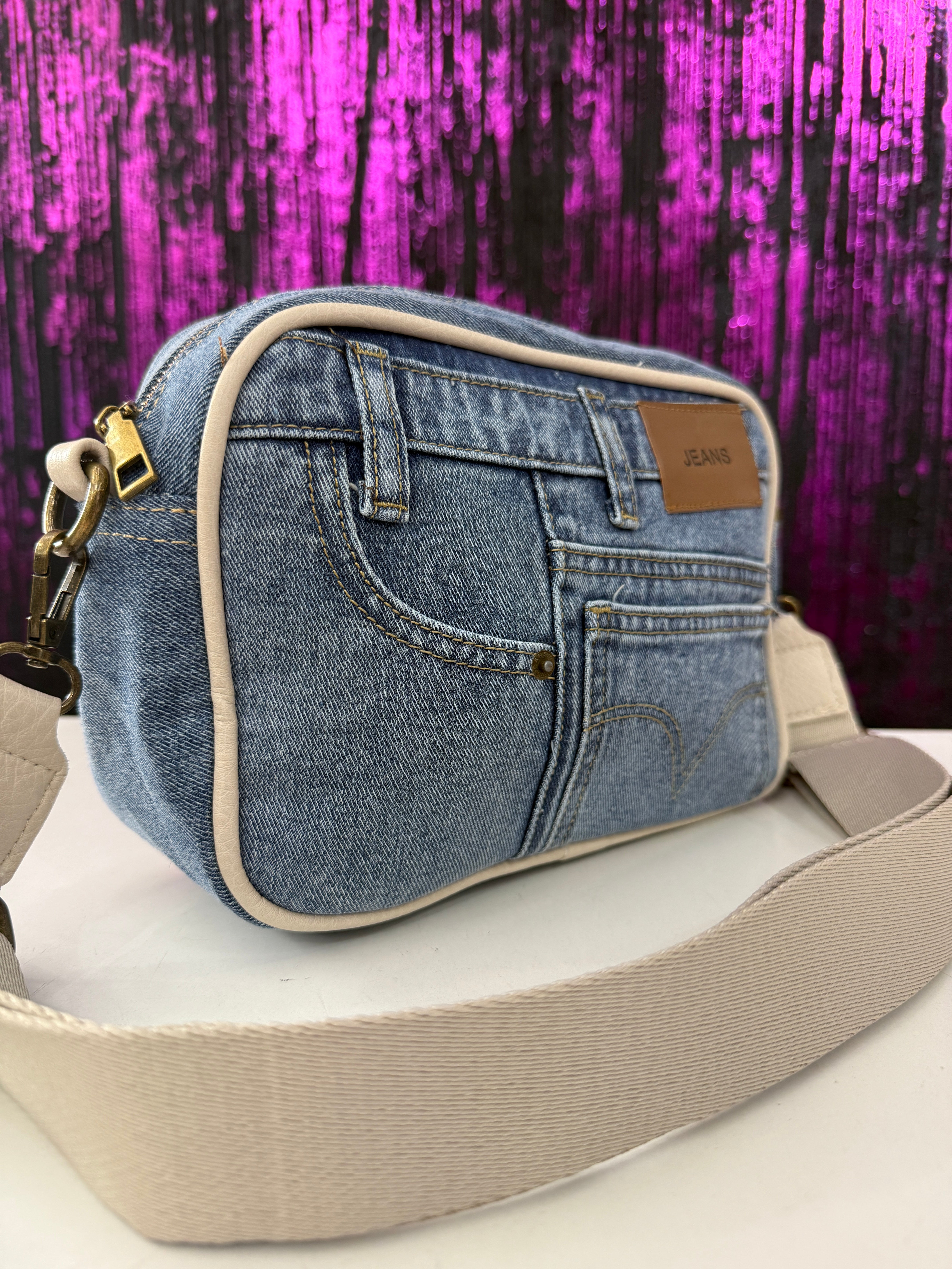 Modello Elisa Denim/Beig