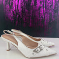 Slingback con borchie