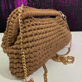 Borsa a Mano Crochet con Catena