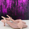 Slingback fiocco velato