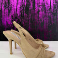 Slingback bernadette camoscio