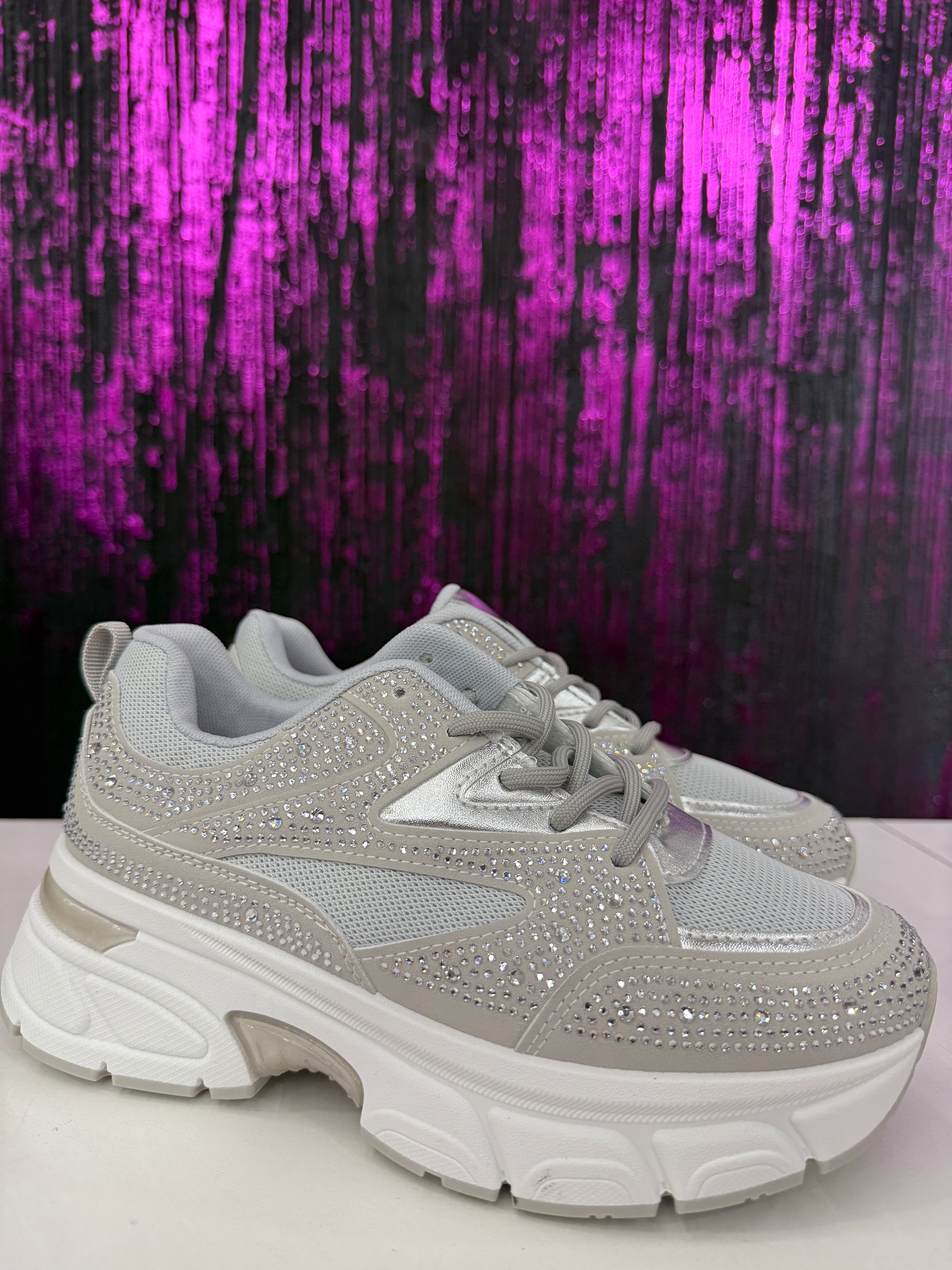 Sneakers glitter