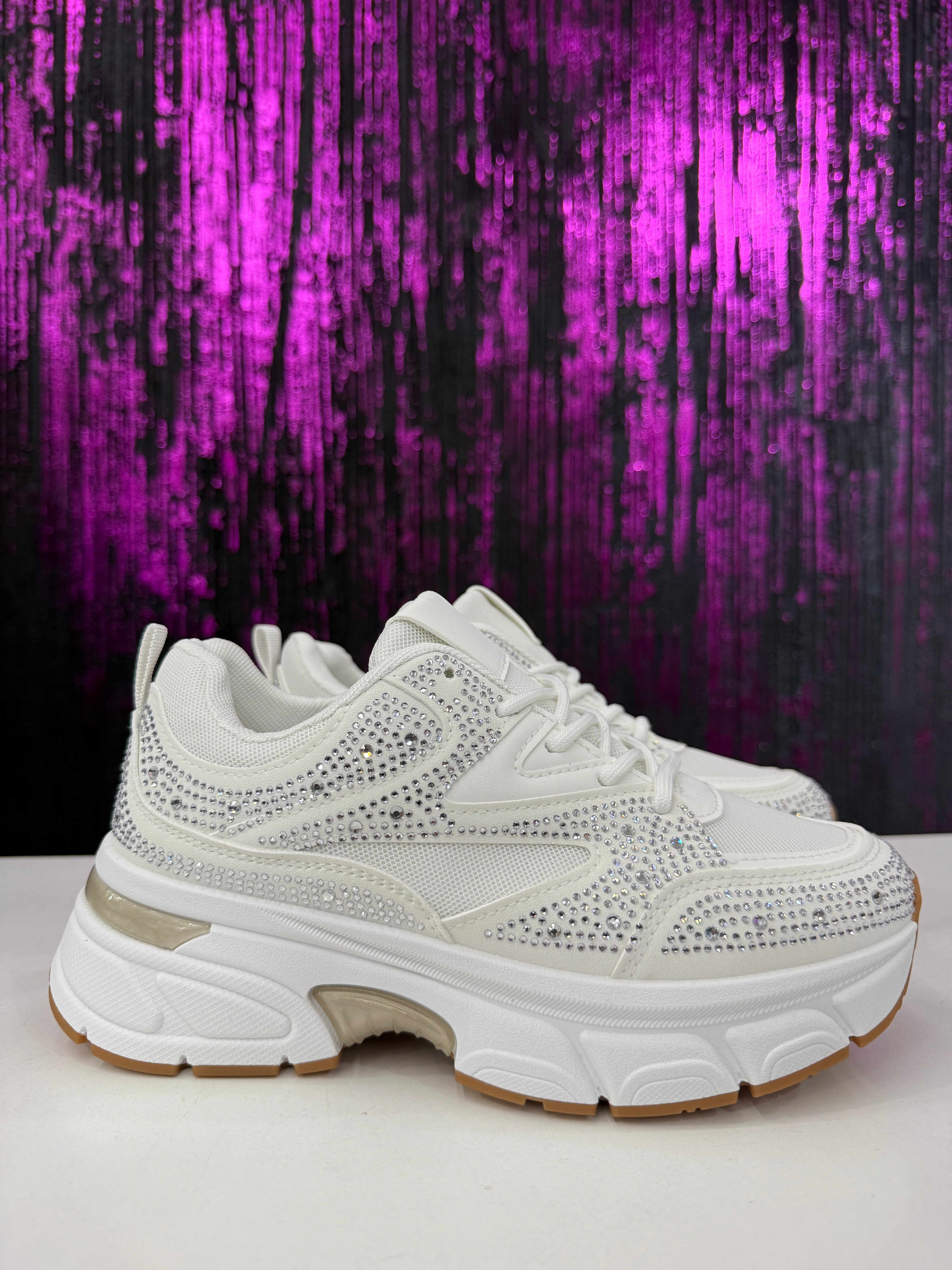 Sneakers glitter