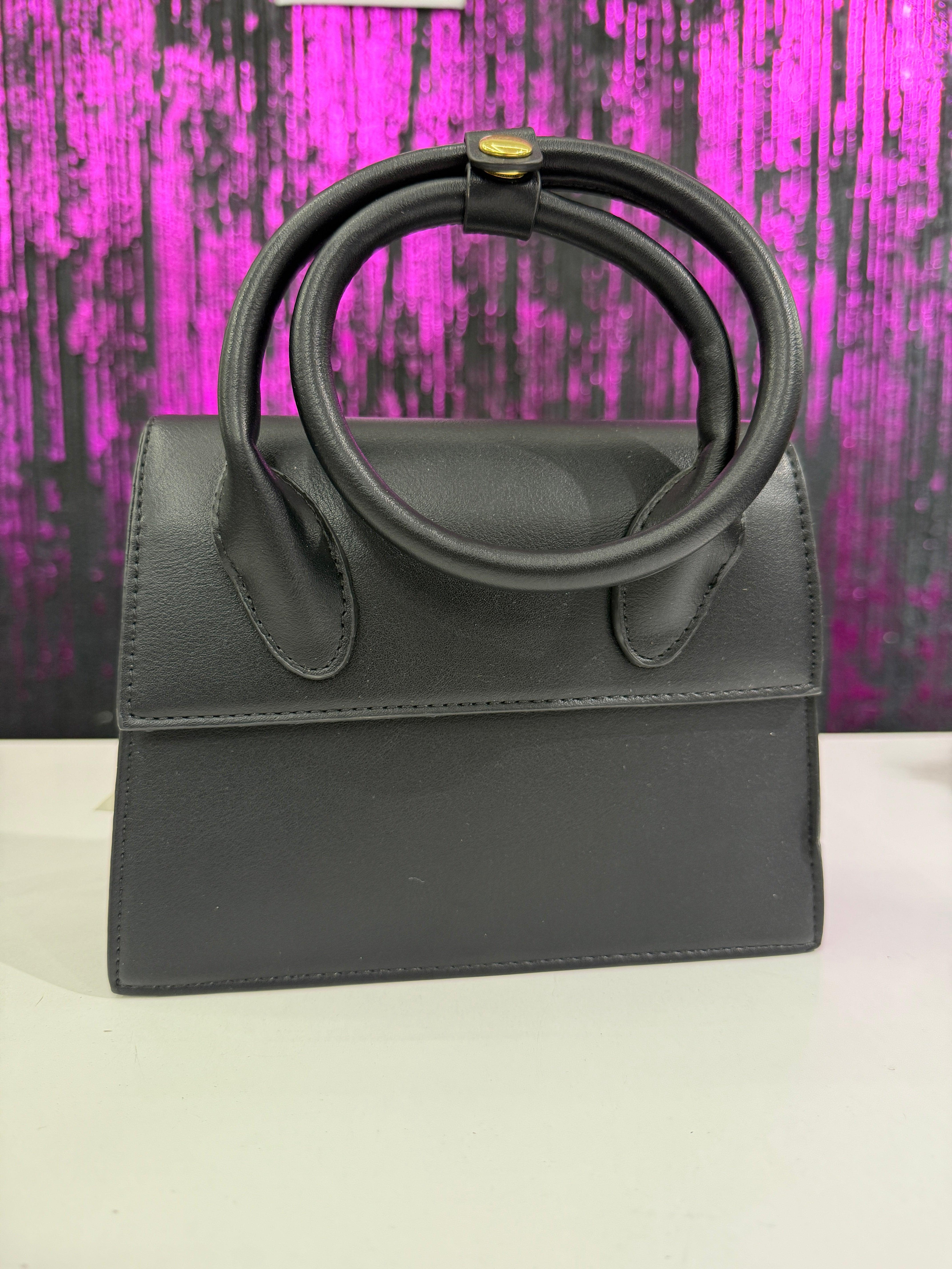 Borsa a Mano con Manici Circolari