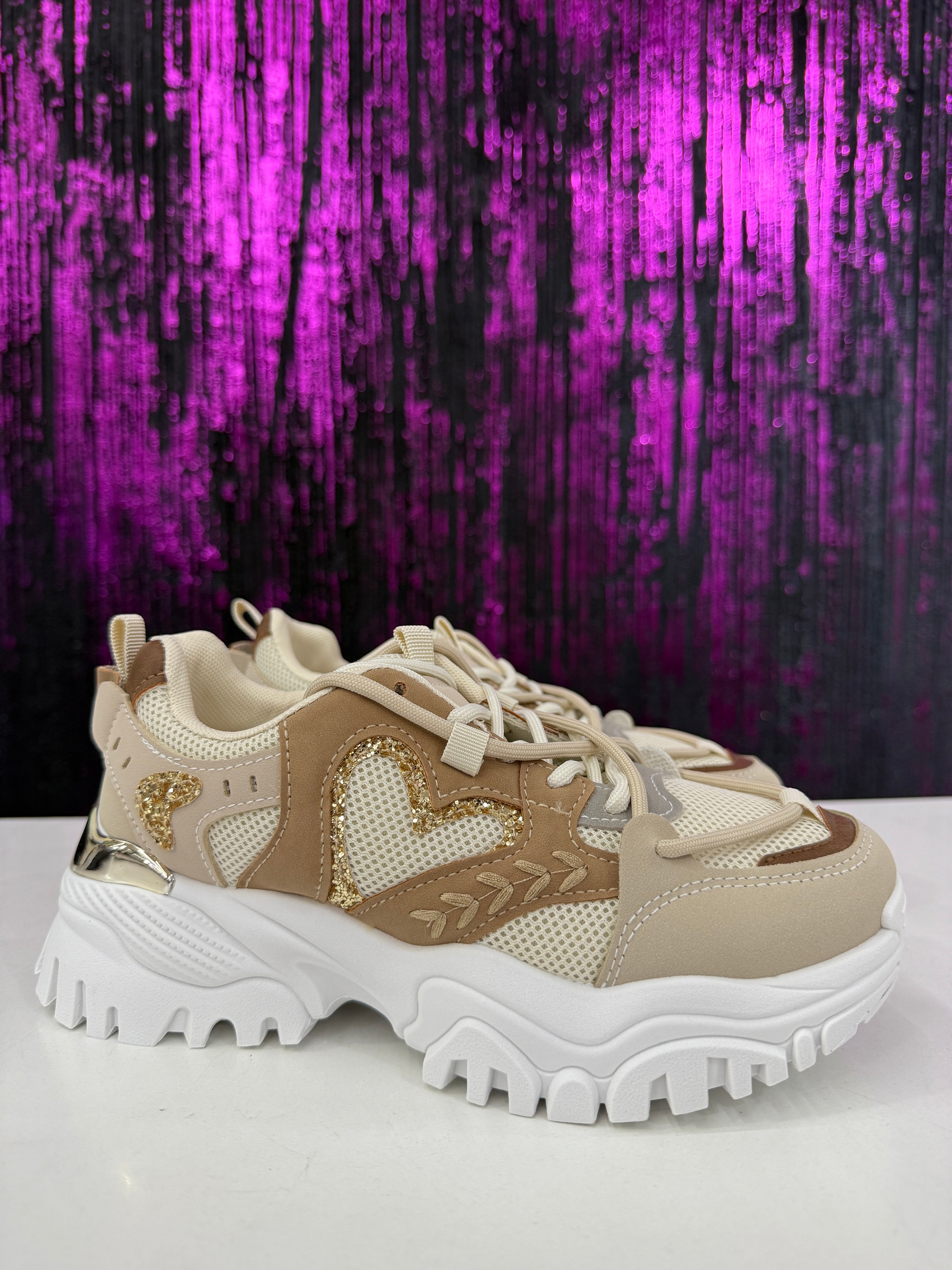 Sneakers platform Cuore