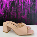 Mules tacco doppio