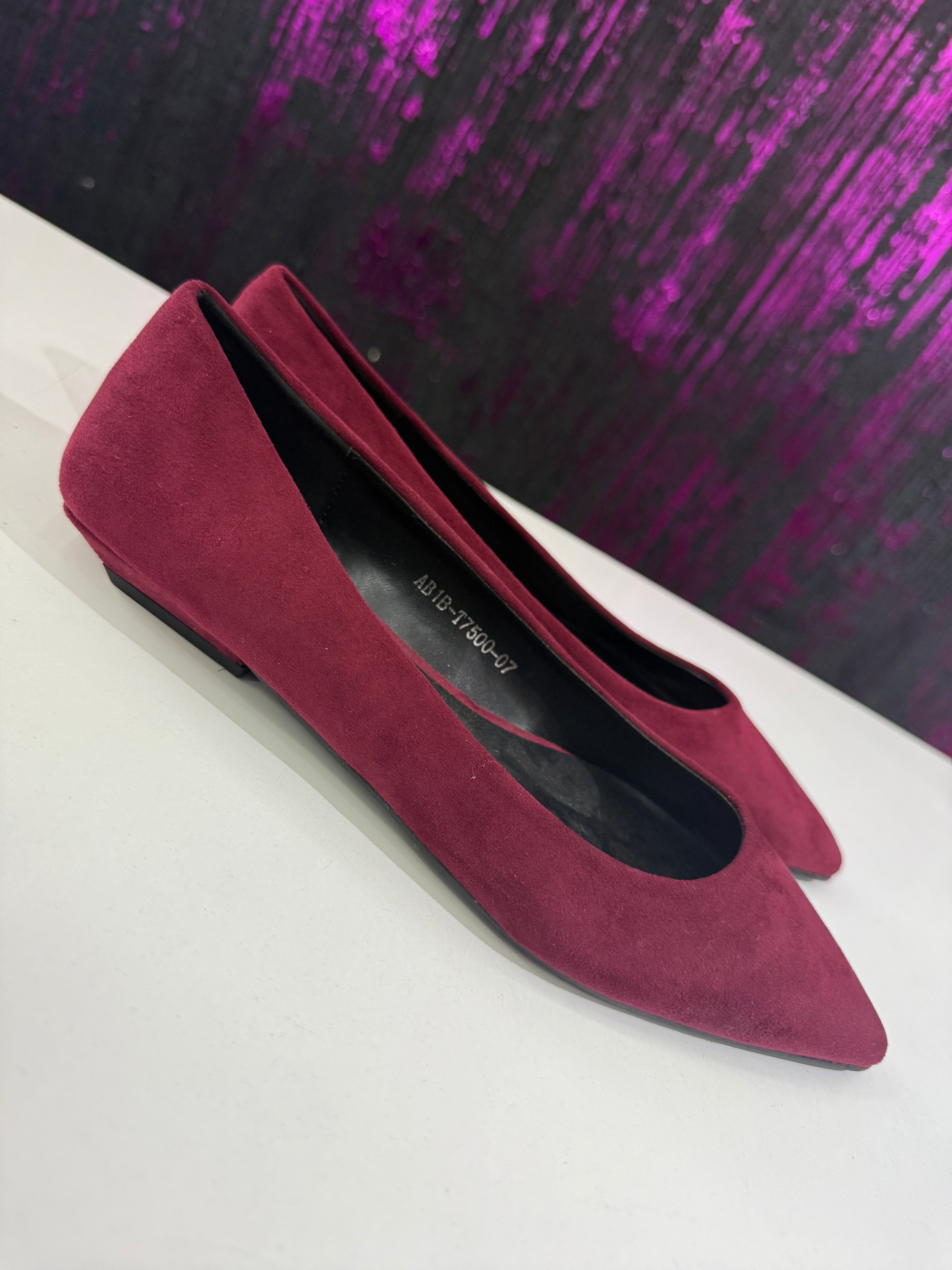 Ballerine Donna in Camoscio