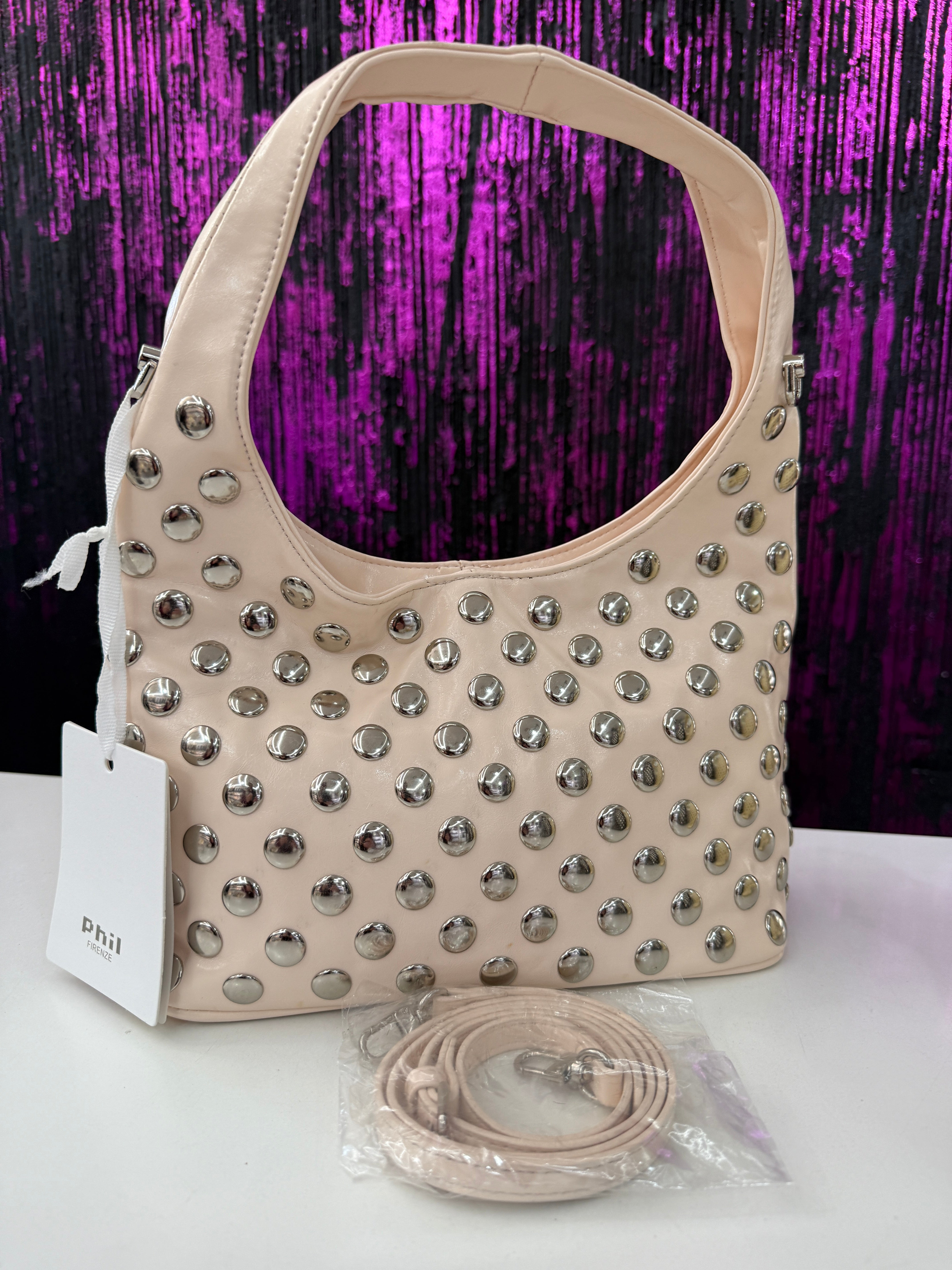Borsa hobo Borchie