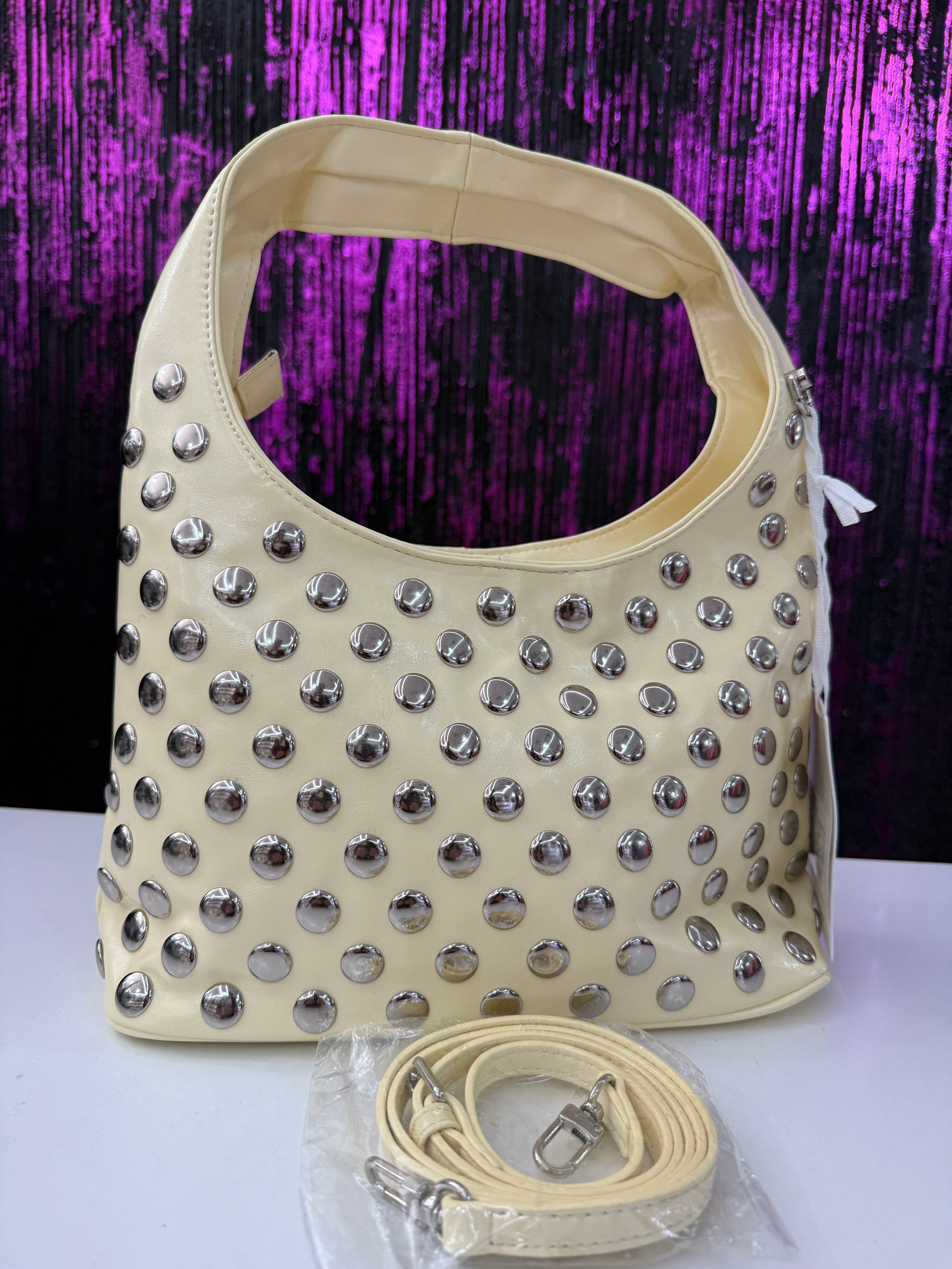 Borsa hobo Borchie