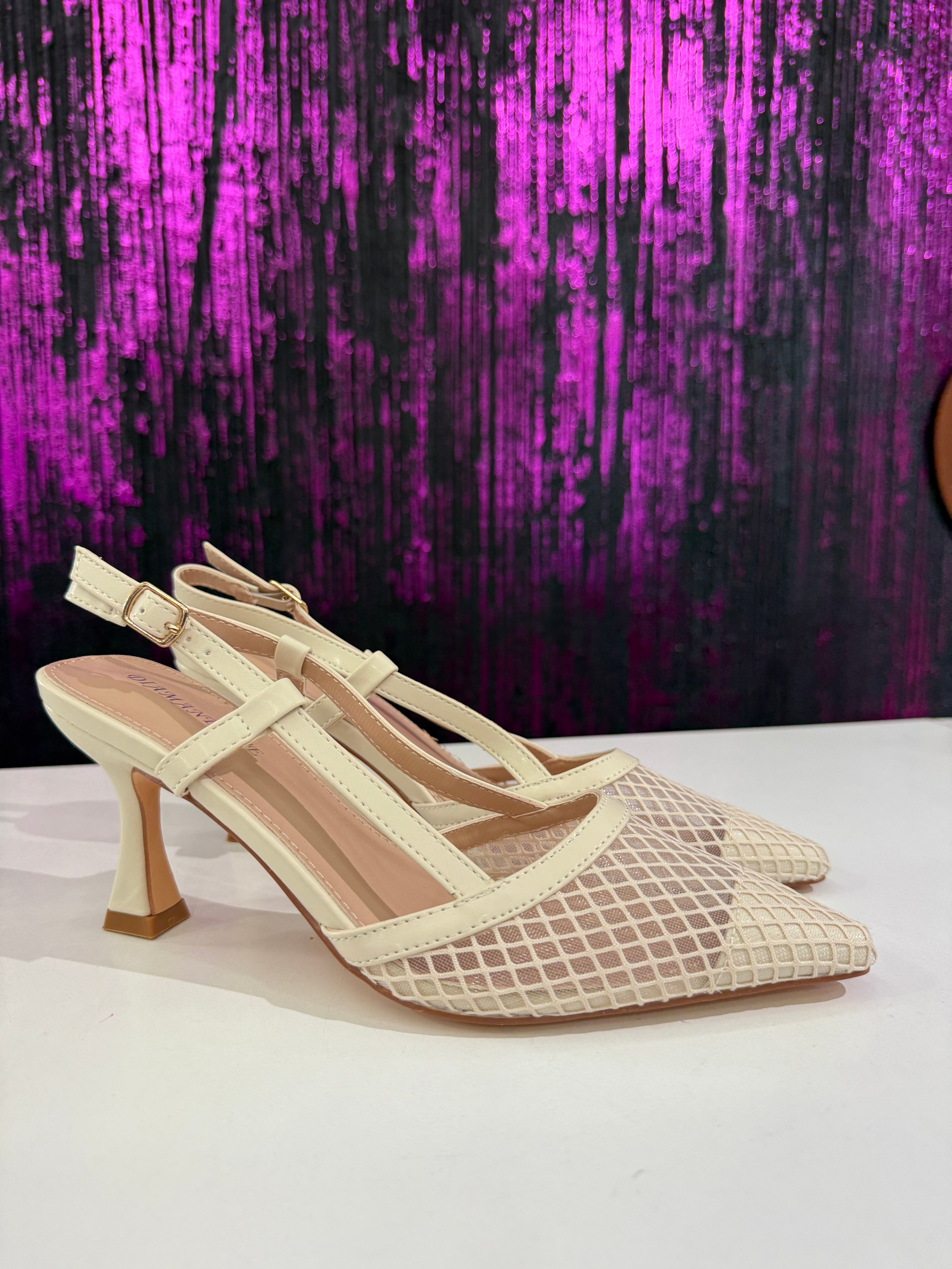 Slingback Donna in Rete