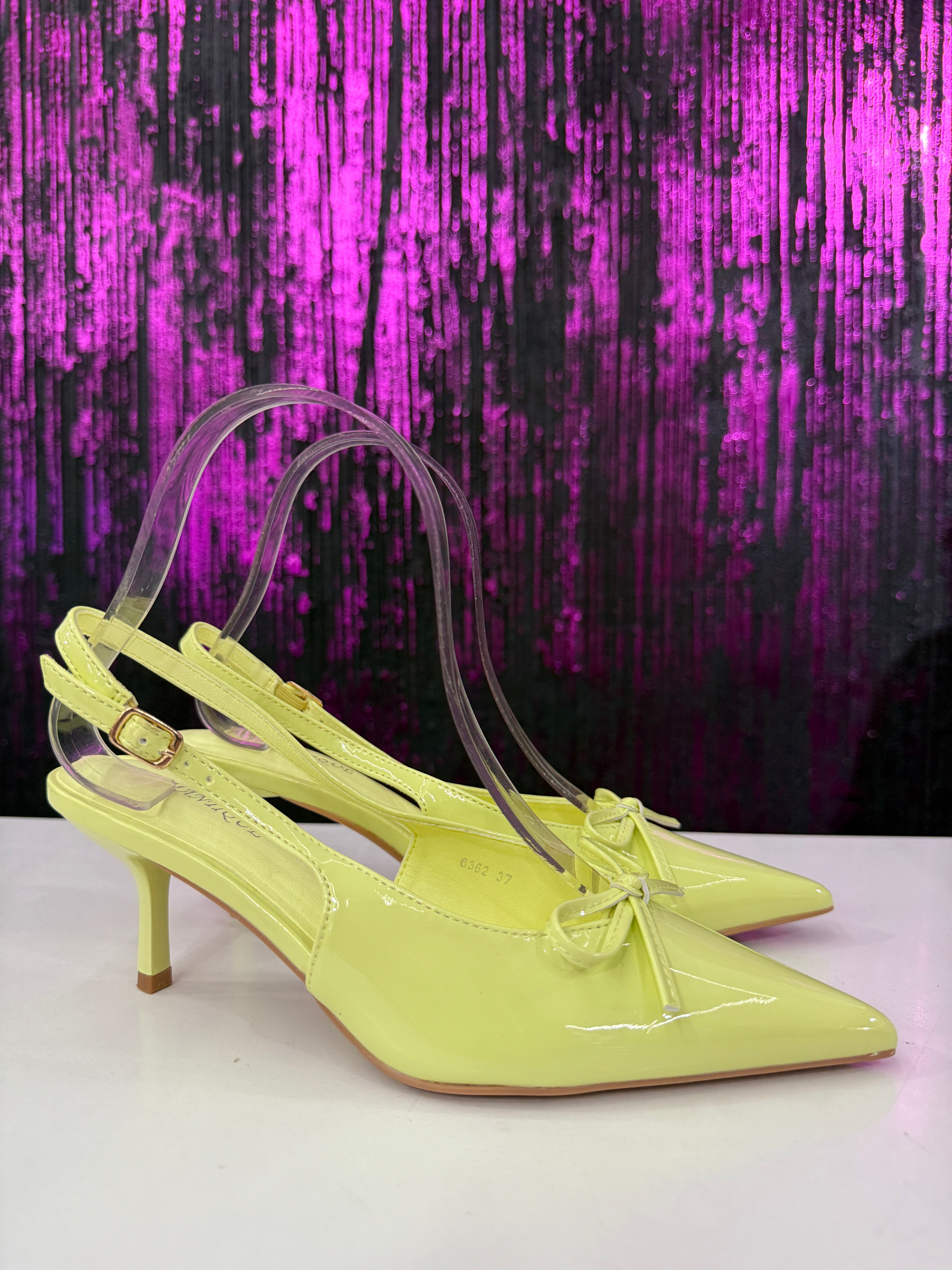 Slingback vernice promo