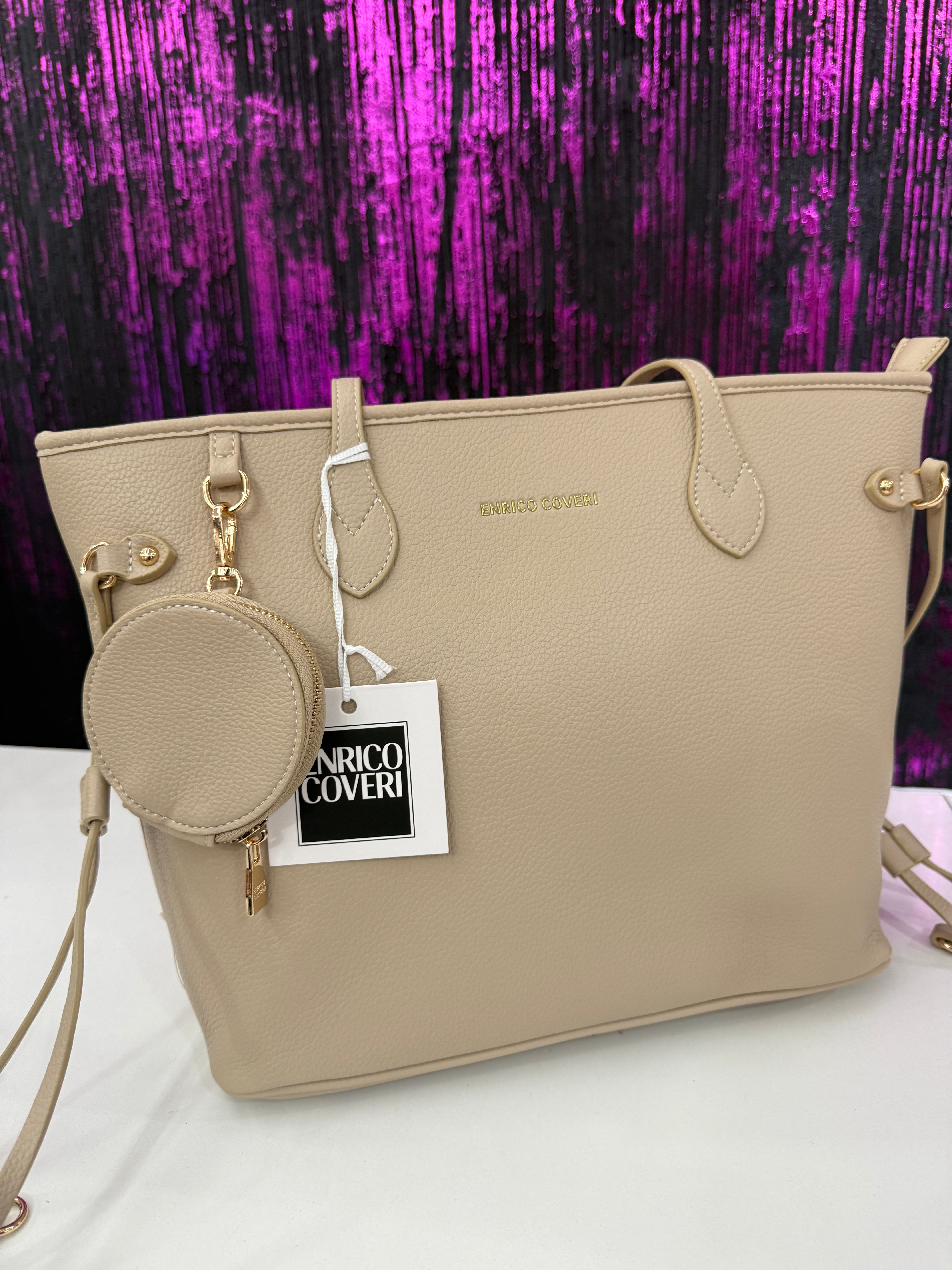 Borsa tote enricl coveri charm