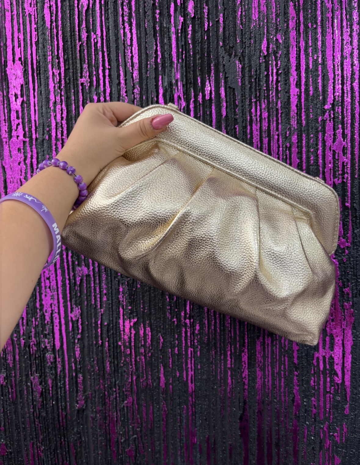 Clutch metallizzata