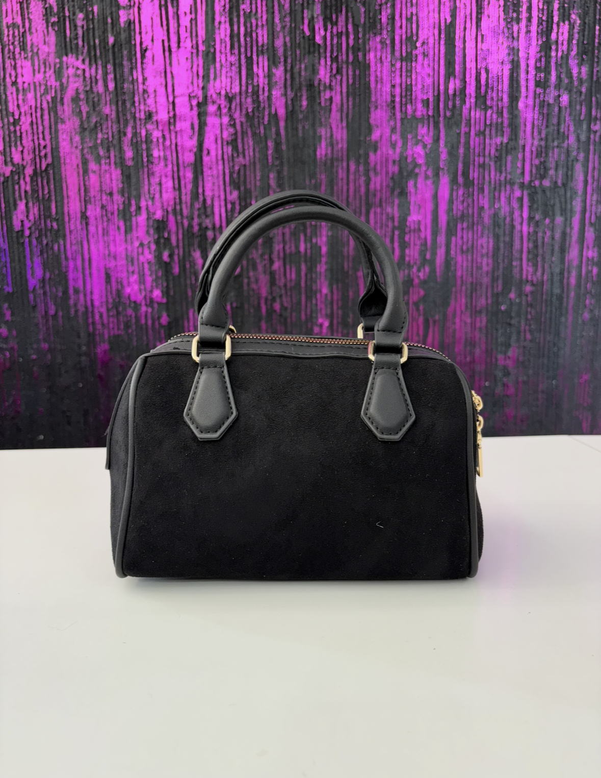 Bauletto scamosciato