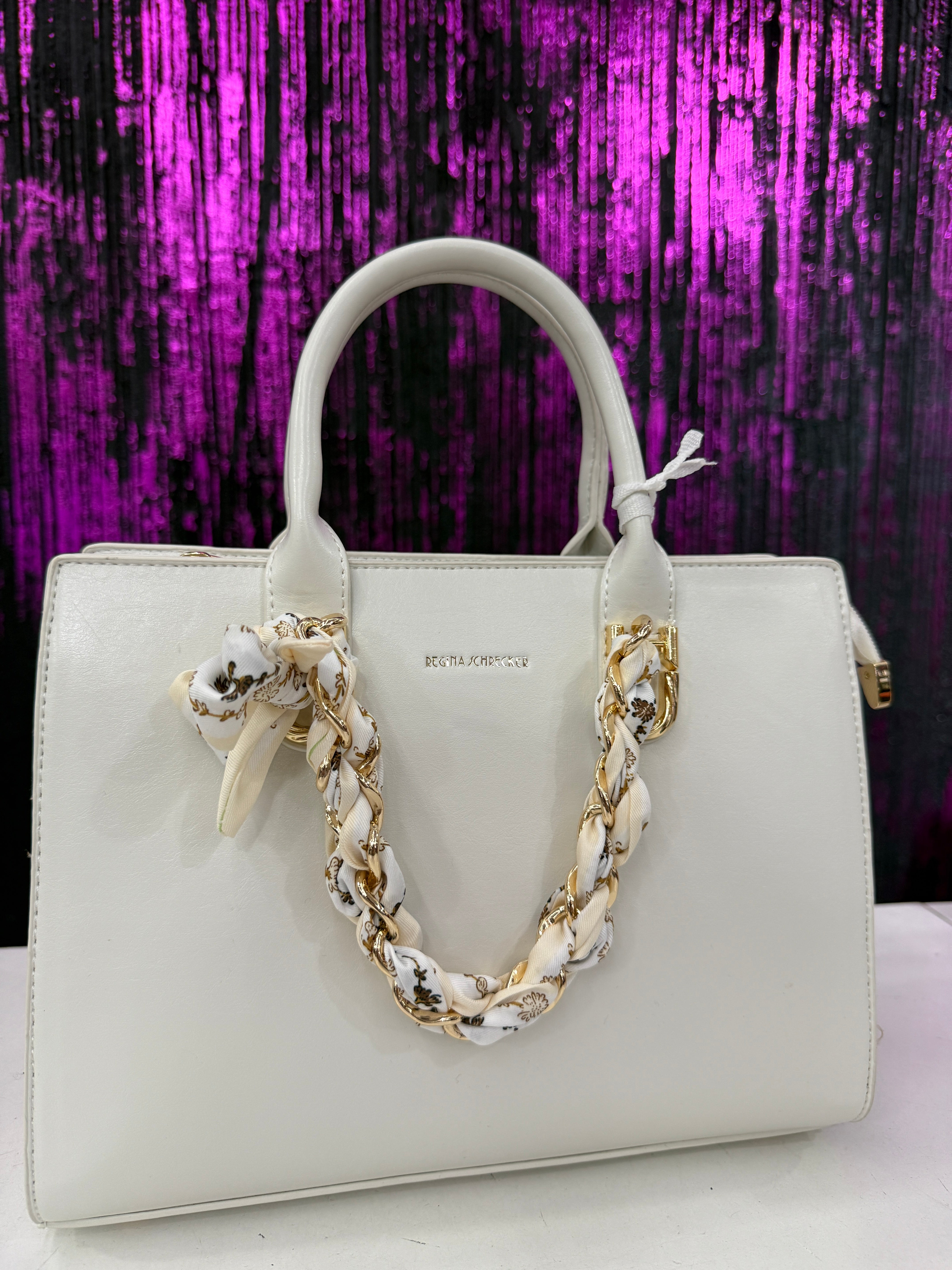 BORSA CON DETTAGLIO FOULARD