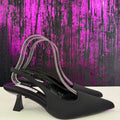 Slingback 3cm tessuto
