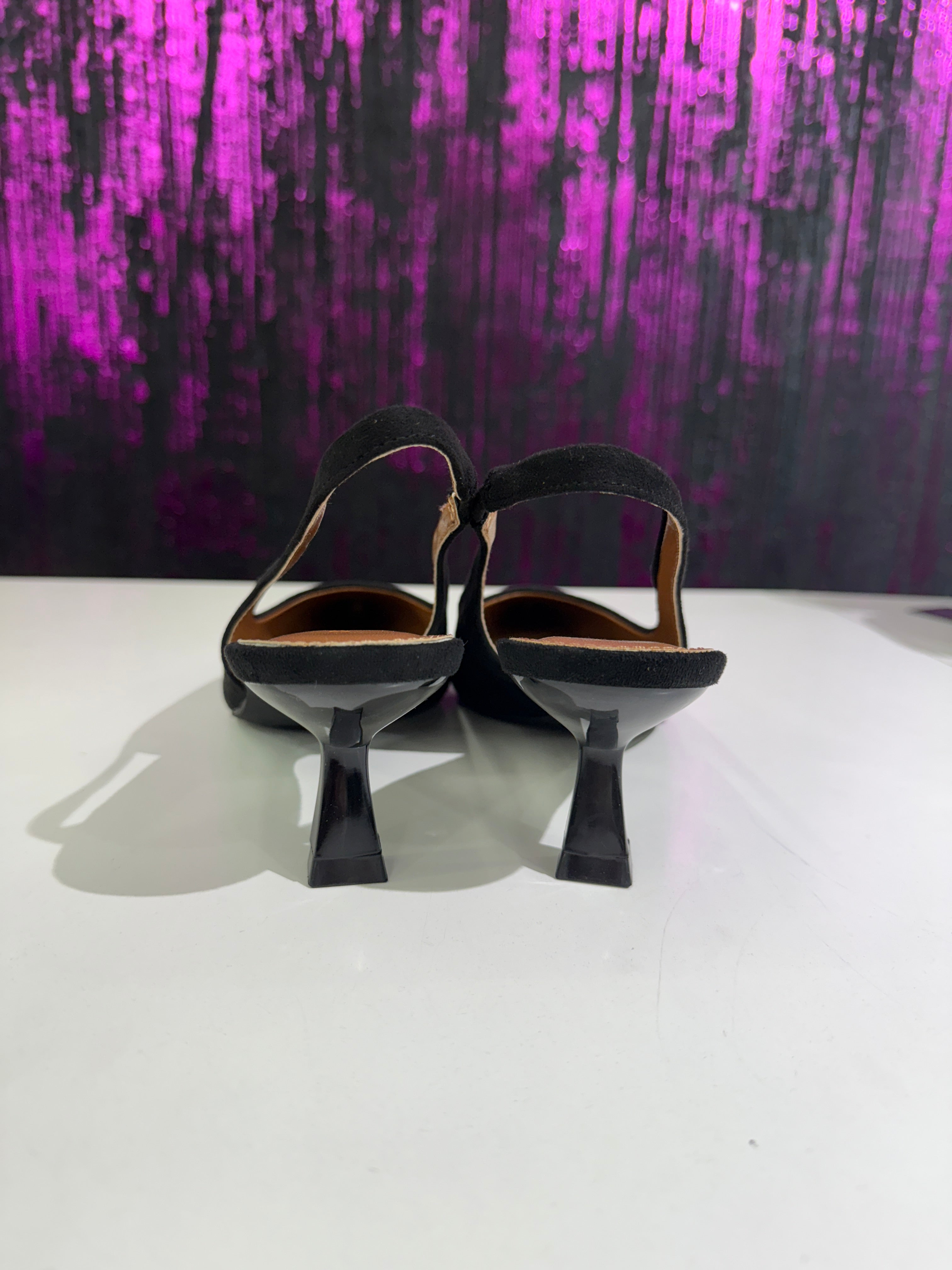 Slingback in Camoscio 3cm