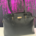 Borsa tote  in pelle traforata