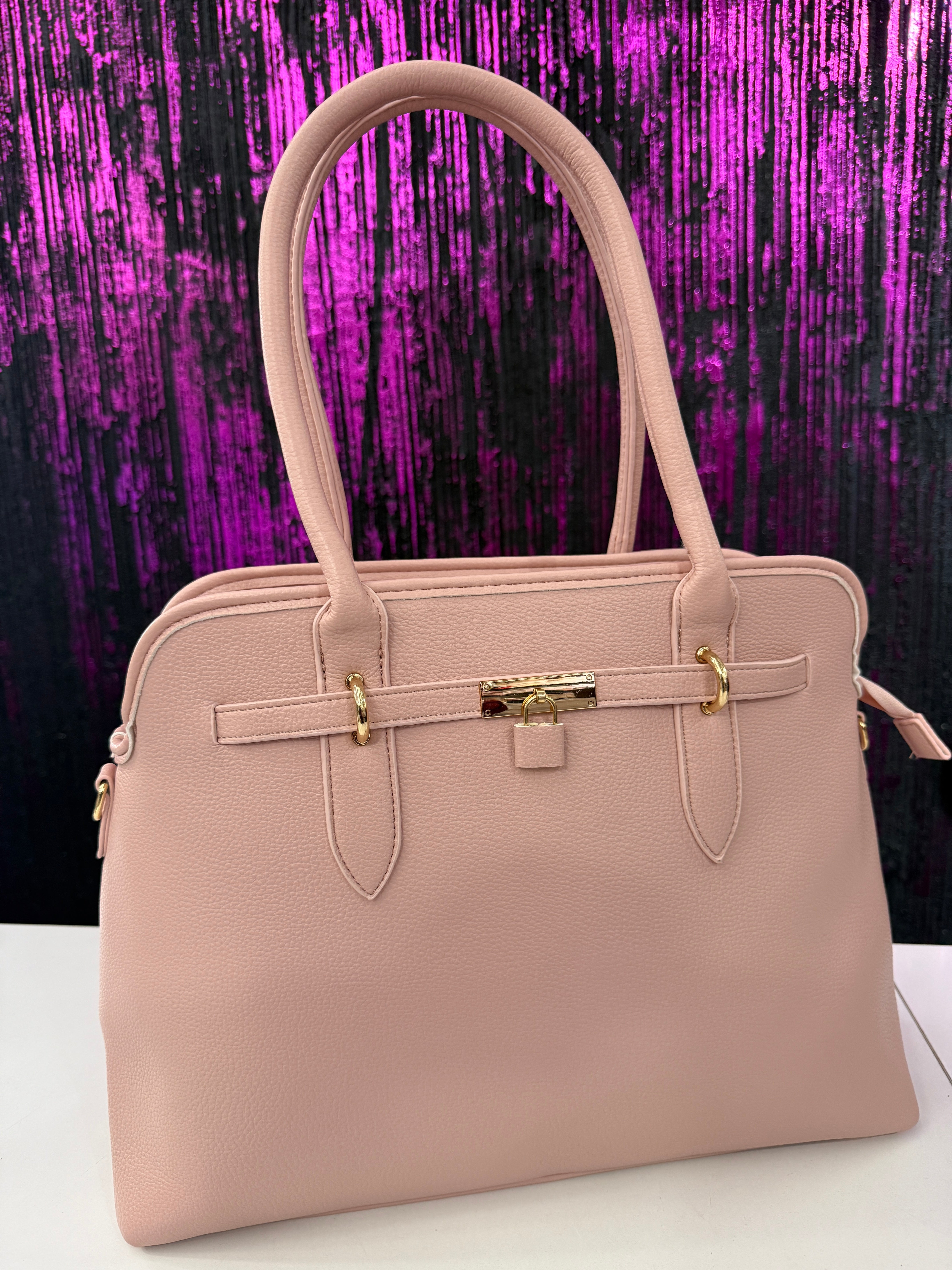 Borsa tote  in pelle traforata