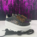 Sneakers lacci ricamati