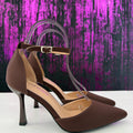 Slingback tessuto