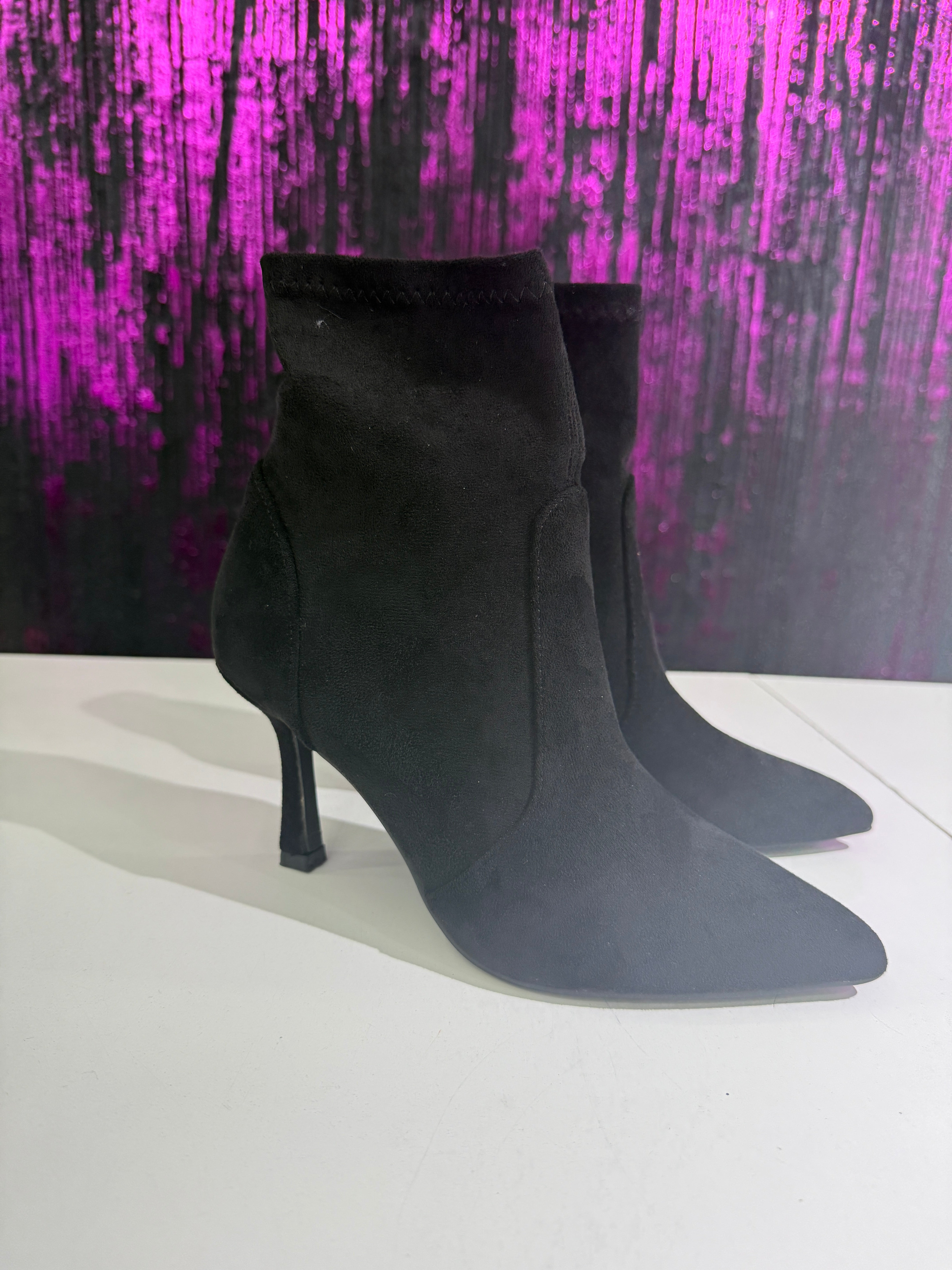 TRONCHETTO  CAMOSCIO TACCO COMODO