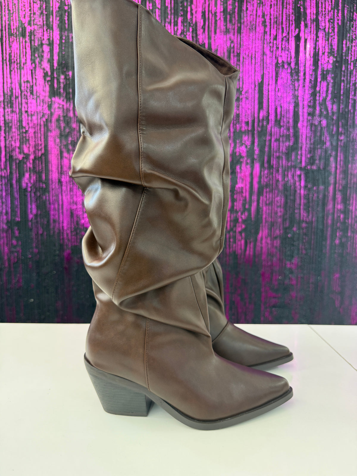 Stivali slouchy camperos