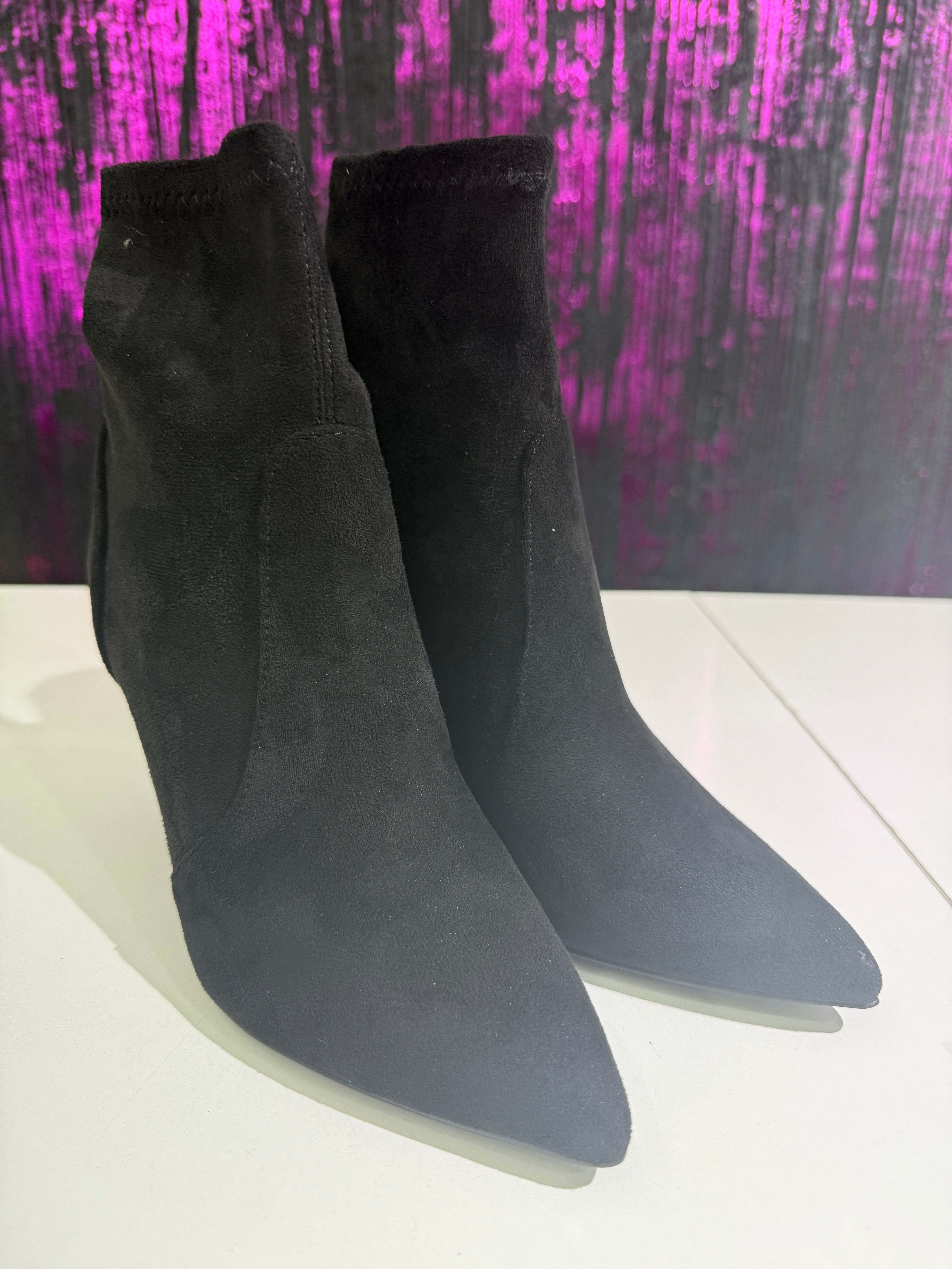 TRONCHETTO  CAMOSCIO TACCO COMODO