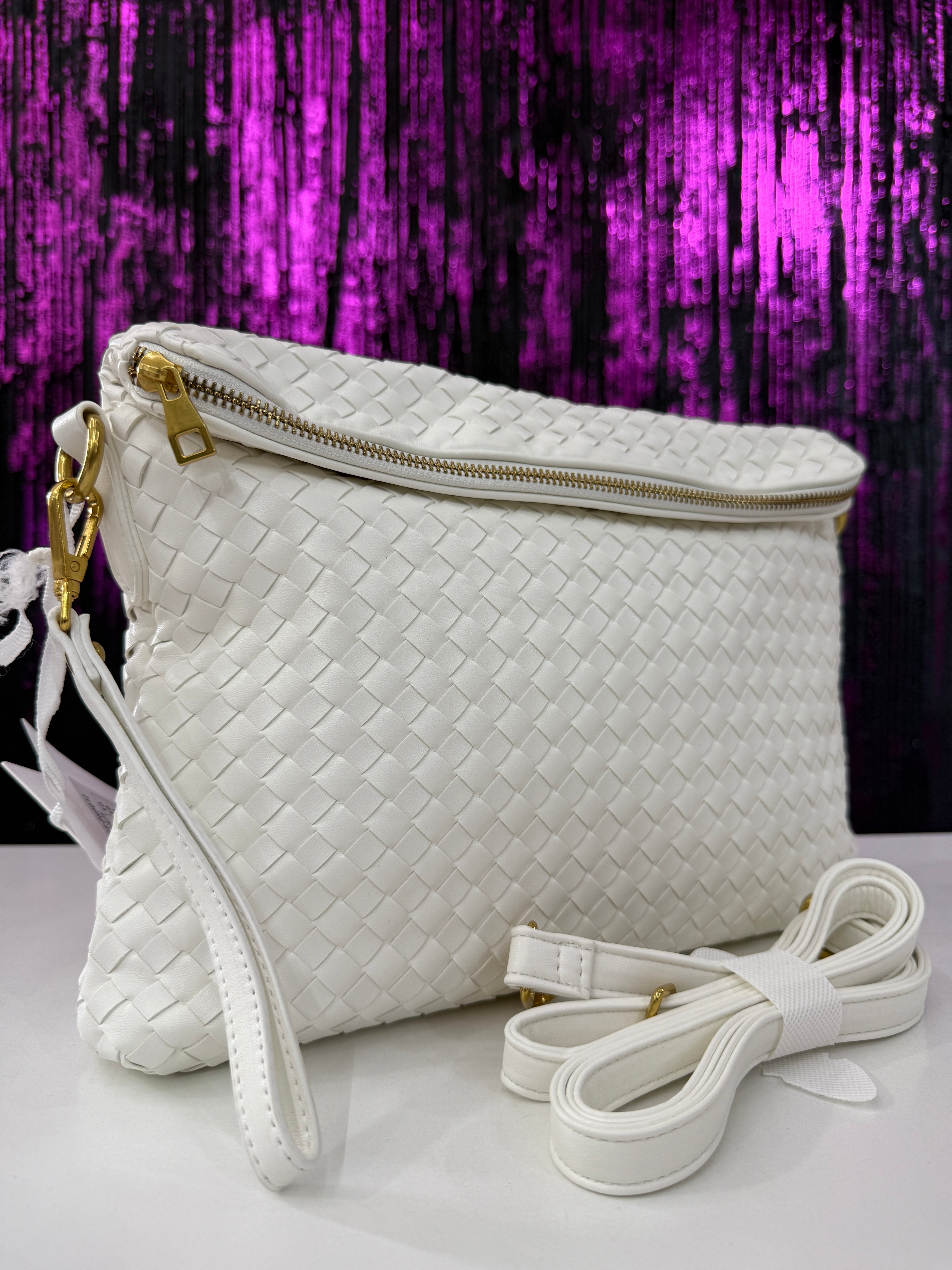 TRACOLLA/POCHETTE INTRECCIATA