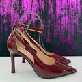 Slingback in vernice