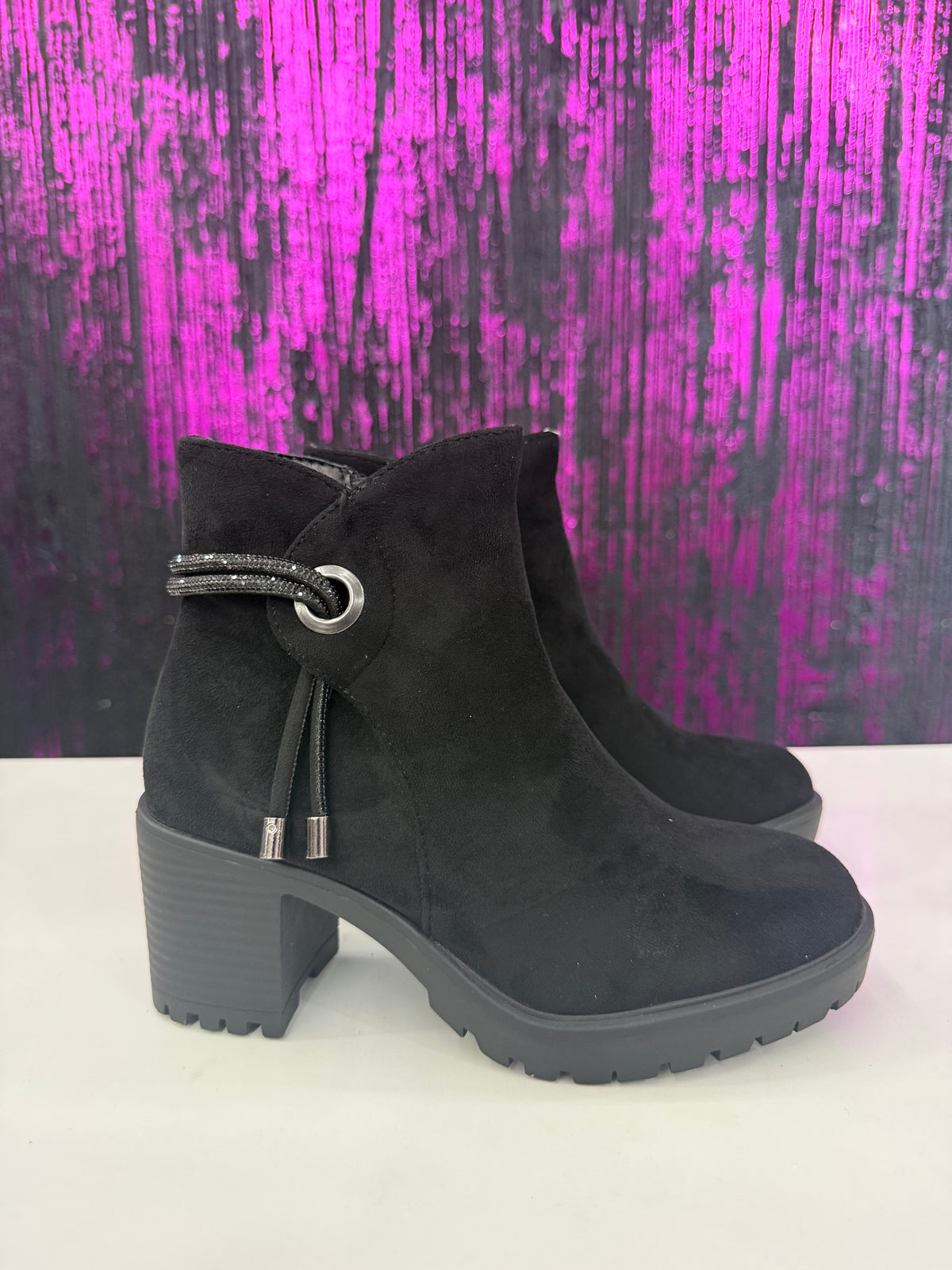 Stivaletti da donna suede