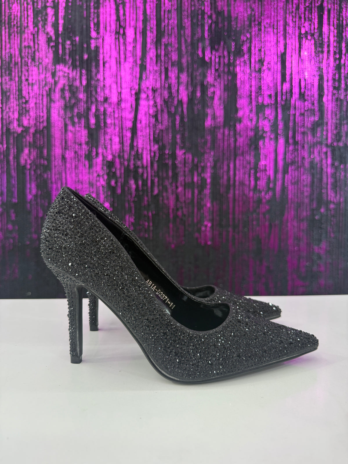 Décolleté cerimonia micro-strass