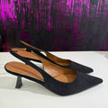 Slingback in Camoscio 3cm